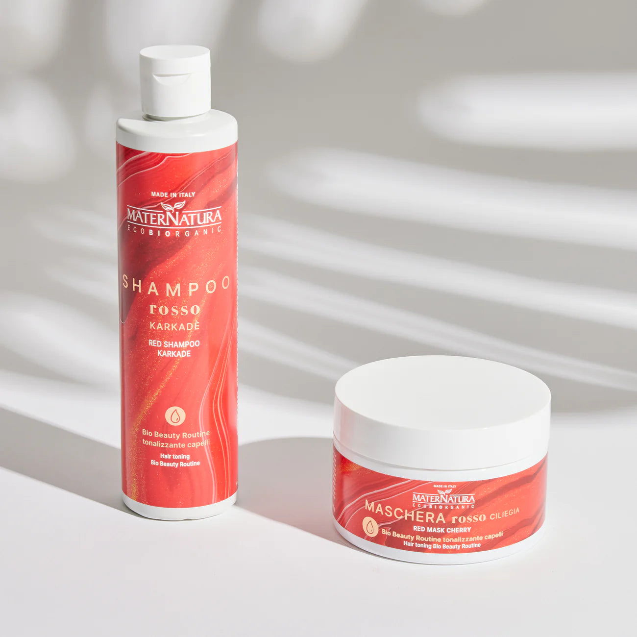 Shampoo tonalizzante rosso Karkadè