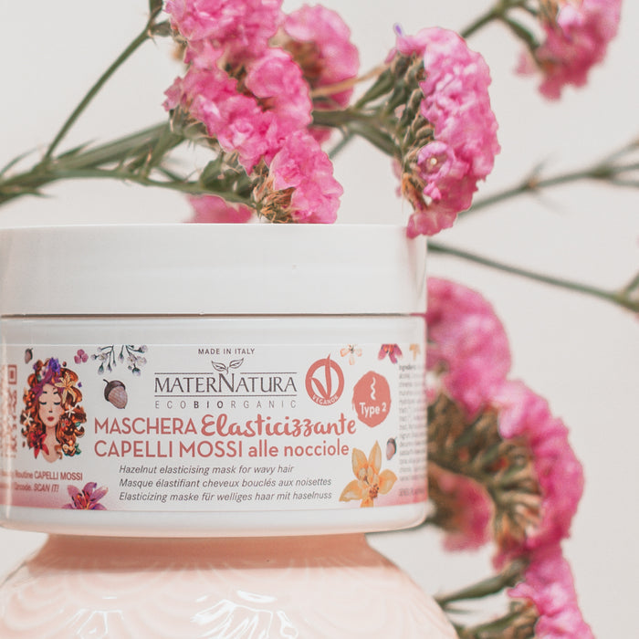 Maschera elasticizzante capelli mossi alle nocciole
