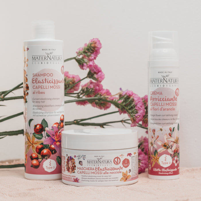 Maschera elasticizzante capelli mossi alle nocciole