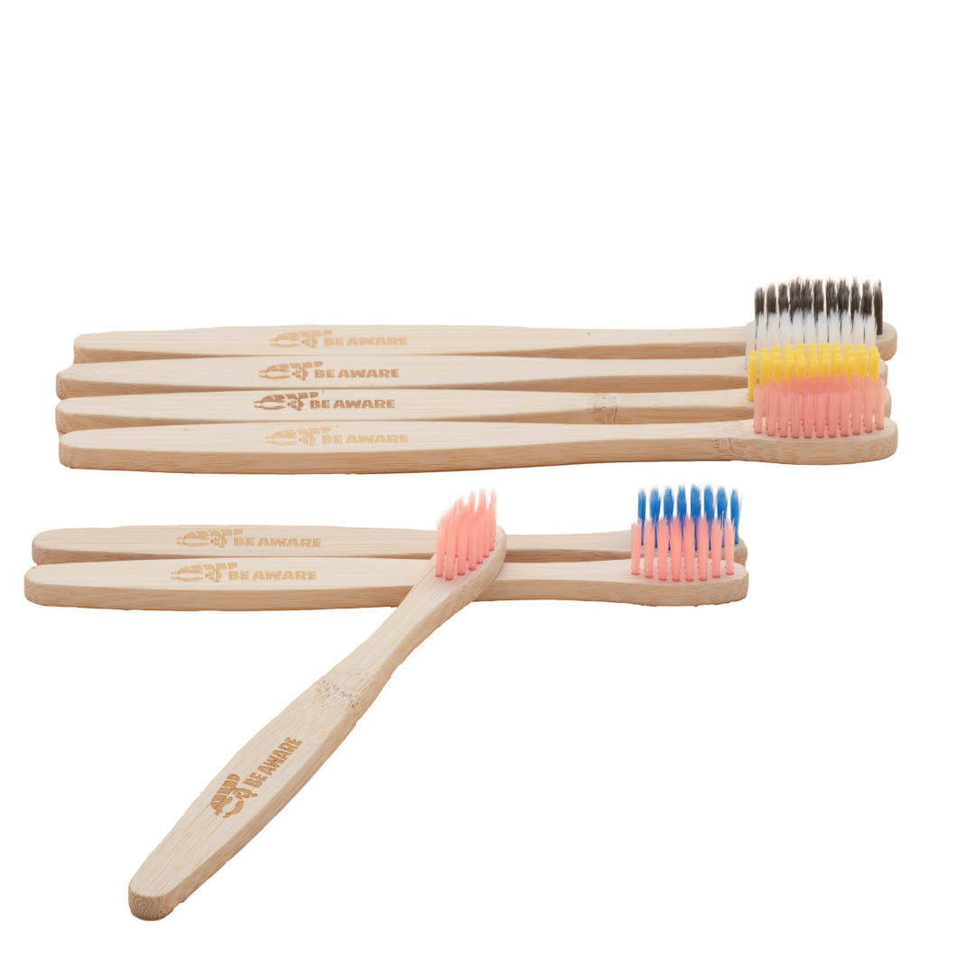 Spazzolino da denti in bamboo per adulti