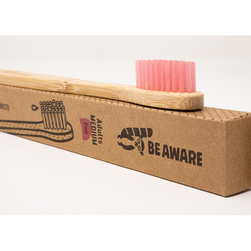 Spazzolino da denti in bamboo per adulti
