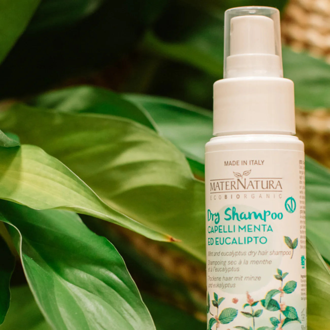 Shampoo secco menta ed eucalipto