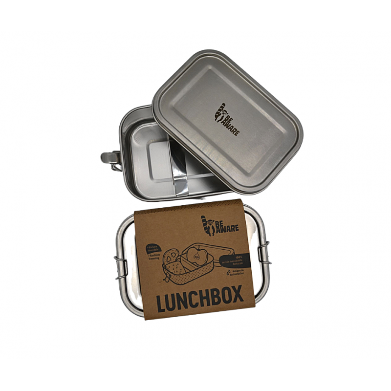 Contenitore Lunch box in acciaio Be Aware