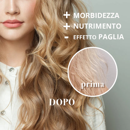 Maschera nutriente capelli secchi ai Semi di Girasole