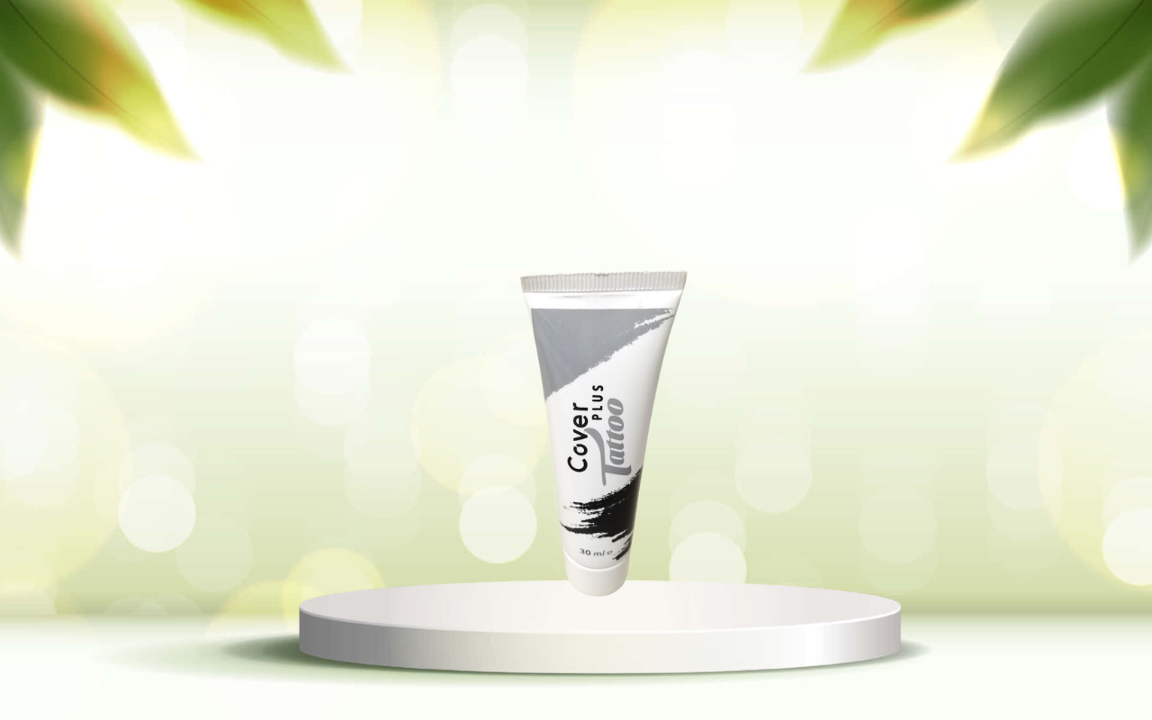 Scopri come coprire tatuaggi e imperfezioni con Cover Plus Tattoo, provala ora