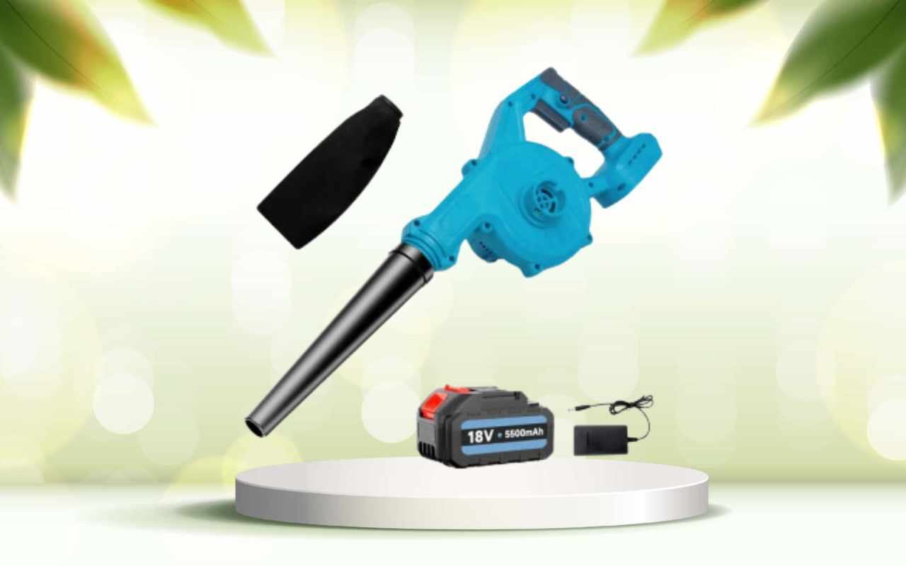 Scopri il soffiatore ad aria 2-in-1: potenza senza fili per una pulizia perfetta
